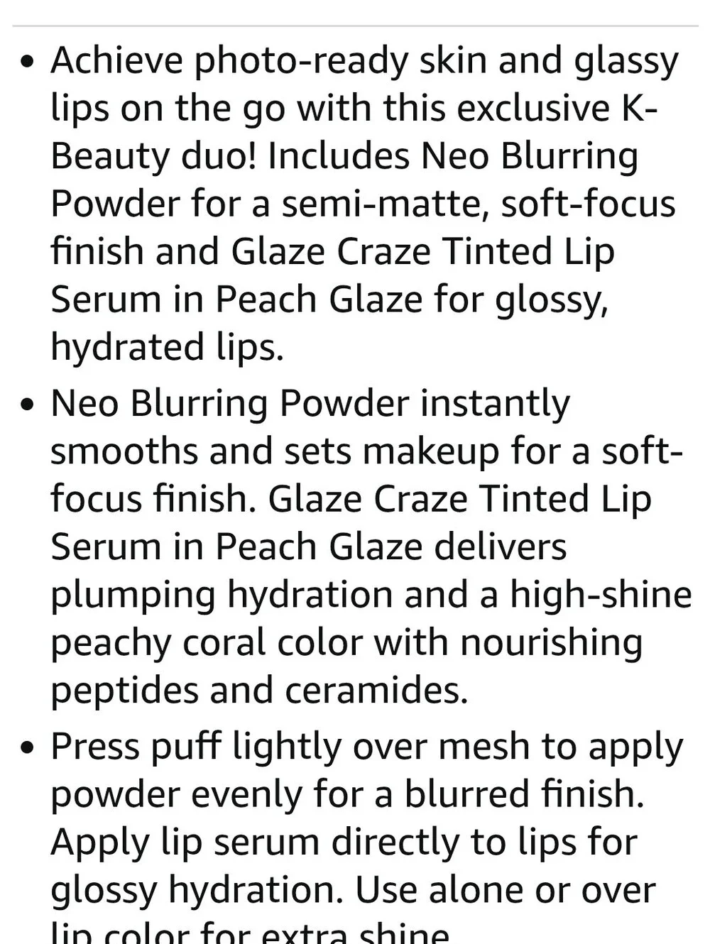 LANEIGE Glaze Craze Blurred Skin & Glowy Lips Set
